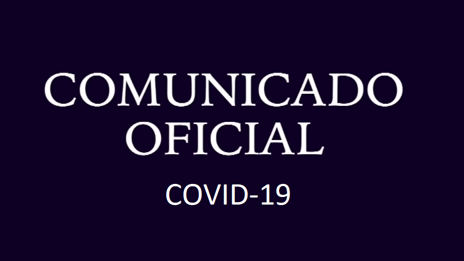 Mensaje Oficial COVID-19